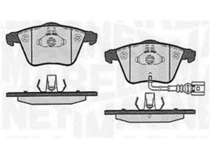 MAGNETI MARELLI 363916060610 stabdžių trinkelių rinkinys, diskinis stabdys