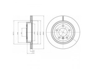 DELPHI BG4223 stabdžių diskas 
 Stabdžių sistema -> Diskinis stabdys -> Stabdžių diskas
3421 6782 605