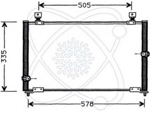 ELECTRO AUTO 30H0006 kondensatorius, oro kondicionierius 
 Oro kondicionavimas -> Kondensatorius
80100SN7E01