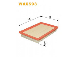 WIX FILTERS WA6593 oro filtras 
 Techninės priežiūros dalys -> Techninės priežiūros intervalai
2811323001, PC1124