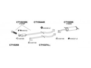 VENEPORTE 150313 išmetimo sistema 
 Išmetimo sistema -> Išmetimo sistema, visa