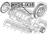 FEBEST HYDS-IX35 skriemulys, alkūninis velenas
23124-2G600