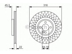 BOSCH 0 986 479 A07 stabdžių diskas 
 Dviratė transporto priemonės -> Stabdžių sistema -> Stabdžių diskai / priedai
34 10 6 784 366, 34 11 6 855 781