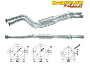 MAGNAFLOW 80668 katalizatoriaus keitiklis 
 Išmetimo sistema -> Katalizatoriaus keitiklis
18301403489