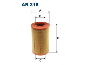 FILTRON AR316 oro filtras 
 Techninės priežiūros dalys -> Techninės priežiūros intervalai
144499, 1444TY, 1310636080, 71736124