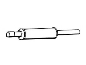 WALKER 70527 priekinis duslintuvas