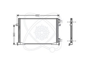 ELECTRO AUTO 30R0071 kondensatorius, oro kondicionierius 
 Oro kondicionavimas -> Kondensatorius
4417650, 93854159, 4417650, 93854159