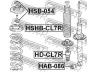 FEBEST HSHB-CL7R apsauginis dangtelis/gofruotoji membrana, amortizatorius 
 Pakaba -> Amortizatorius
52688-S0A-004