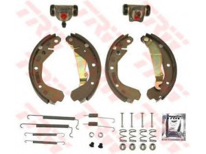 TRW BK1610 stabdžių trinkelių komplektas