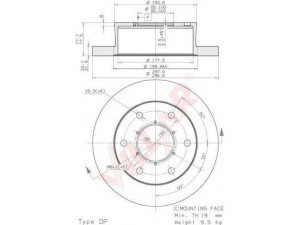 VILLAR 628.2107 stabdžių diskas 
 Dviratė transporto priemonės -> Stabdžių sistema -> Stabdžių diskai / priedai
504267884