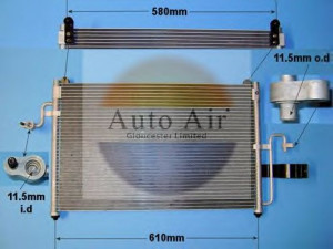 AUTO AIR GLOUCESTER 16-9760 kondensatorius, oro kondicionierius 
 Oro kondicionavimas -> Kondensatorius
96190601, 96283363