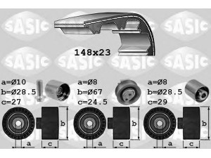 SASIC 1756047 paskirstymo diržo komplektas 
 Techninės priežiūros dalys -> Papildomas remontas
06F198119A, 06F198119A, 06F198119A