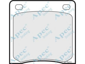 APEC braking PAD156 stabdžių trinkelių rinkinys, diskinis stabdys 
 Techninės priežiūros dalys -> Papildomas remontas
45022634671, 45022634920, 45022634921