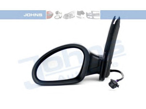 JOHNS 67 23 37-21 išorinis veidrodėlis 
 Kėbulas -> Keleivių kabina -> Veidrodėlis