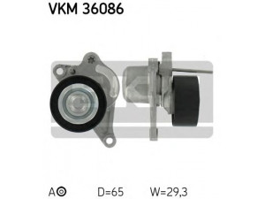 SKF VKM 36086 įtempiklio skriemulys, V formos rumbuotas diržas 
 Diržinė pavara -> V formos rumbuotas diržas/komplektas -> Įtempiklio skriemulys
11 75 075 68R, 82 00 357 406, 82 00 941 079