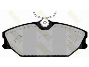Brake ENGINEERING PA1297 stabdžių trinkelių rinkinys, diskinis stabdys 
 Techninės priežiūros dalys -> Papildomas remontas
410604441R, 410607125R, 7701206379