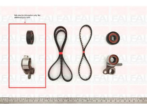 FAI AutoParts TBK398 paskirstymo diržo komplektas 
 Techninės priežiūros dalys -> Papildomas remontas