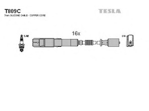 TESLA T809C uždegimo laido komplektas 
 Kibirkšties / kaitinamasis uždegimas -> Uždegimo laidai/jungtys
1121500318, 1121500418
