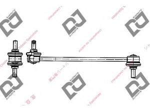 DJ PARTS DL1228 šarnyro stabilizatorius 
 Ašies montavimas/vairavimo mechanizmas/ratai -> Stabilizatorius/fiksatoriai -> Savaime išsilyginanti atrama
54618-AX600, 54618AX600, 82 00 127 308