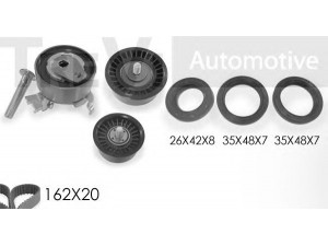 TREVI AUTOMOTIVE KD1219S paskirstymo diržo komplektas 
 Techninės priežiūros dalys -> Papildomas remontas