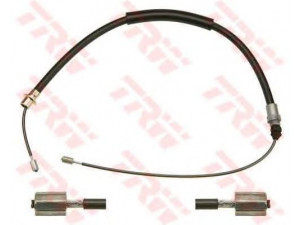 TRW GCH1736 trosas, stovėjimo stabdys 
 Stabdžių sistema -> Valdymo svirtys/trosai
3653000Q0C, 3653000QAF, 7700311701