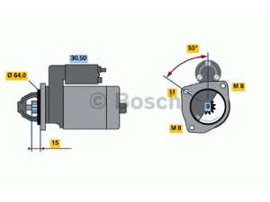 BOSCH 0 986 018 880 starteris 
 Elektros įranga -> Starterio sistema -> Starteris
46748349, 46748350, 46816971, 46821681