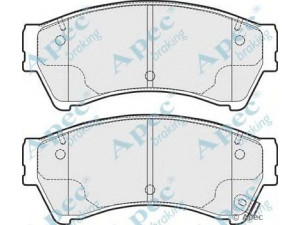 APEC braking PAD1698 stabdžių trinkelių rinkinys, diskinis stabdys 
 Techninės priežiūros dalys -> Papildomas remontas
GPYB3323ZD, GPYB3323ZE, GPYB3323ZG