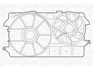 MAGNETI MARELLI 069422321010 ventiliatorius, radiatoriaus 
 Aušinimo sistema -> Oro aušinimas
2T148C607AD, 4371780, 4371786, 4540014