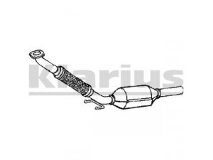 KLARIUS 321753 katalizatoriaus keitiklis 
 Išmetimo sistema -> Katalizatoriaus keitiklis
6Q0254500MX, 6Q0254502EX, 6Q0254500MX