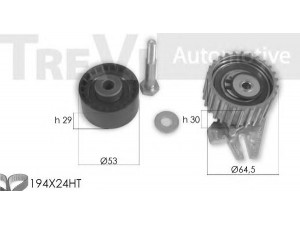 TREVI AUTOMOTIVE KD1426 paskirstymo diržo komplektas 
 Techninės priežiūros dalys -> Papildomas remontas
71754562, 71754562, 71754562