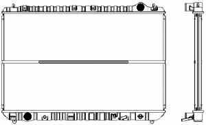 SAKURA  Automotive 1461-0213A radiatorius, variklio aušinimas