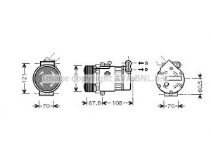 AVA QUALITY COOLING OLK377 kompresorius, oro kondicionierius 
 Oro kondicionavimas -> Kompresorius/dalys
1854147, 24421642