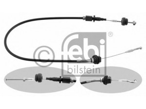 FEBI BILSTEIN 01763 akceleratoriaus trosas 
 Kuro mišinio formavimas -> Karbiuratorius, sistema -> Valdymo sąsajos/amortizatorius/kameros
35 41 1 154 625