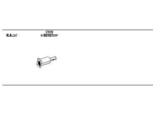 WALKER CIH23441A išmetimo sistema 
 Išmetimo sistema -> Išmetimo sistema, visa