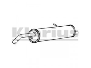 KLARIUS CN564L galinis duslintuvas 
 Išmetimo sistema -> Duslintuvas
173019, 1730K0, 173019, 1730K0