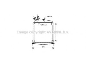 AVA QUALITY COOLING PR3062 alyvos aušintuvas, variklio alyva 
 Aušinimo sistema -> Radiatorius/alyvos aušintuvas -> Alyvos aušintuvas
96420722001, 96420722002