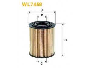 WIX FILTERS WL7458 alyvos filtras 
 Techninės priežiūros dalys -> Techninės priežiūros intervalai
4807966, 4817460, 93745425, 93743595