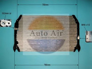 AUTO AIR GLOUCESTER 16-1019 kondensatorius, oro kondicionierius 
 Oro kondicionavimas -> Kondensatorius
8846006050, 8846006061, 884600W011