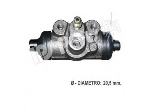 IPS Parts ICR-4398 rato stabdžių cilindras 
 Stabdžių sistema -> Ratų cilindrai
B21H-26-610, BC1D-26-610