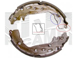 KAISHIN K2383 stabdžių trinkelių komplektas 
 Techninės priežiūros dalys -> Papildomas remontas
044950D070, 044950D120, 0449552060