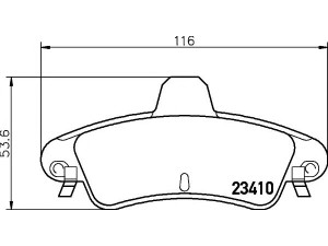 HELLA PAGID 8DB 355 012-191 stabdžių trinkelių rinkinys, diskinis stabdys 
 Techninės priežiūros dalys -> Papildomas remontas
1129885, 1129985, 1204850, 1500667