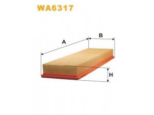 WIX FILTERS WA6317 oro filtras 
 Techninės priežiūros dalys -> Techninės priežiūros intervalai
7700261097, PC616