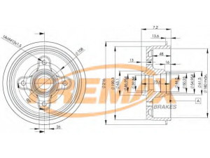 FREMAX BD-6628 stabdžių būgnas 
 Stabdžių sistema -> Būgninis stabdys -> Stabdžių būgnas
1598117, 6086628