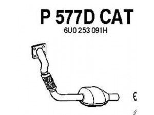 FENNO P577DCAT katalizatoriaus keitiklis 
 Išmetimo sistema -> Katalizatoriaus keitiklis
BM80112H, 6U0253091D, 6U0253091H