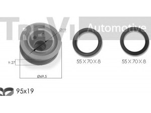 TREVI AUTOMOTIVE KD1098S paskirstymo diržo komplektas 
 Techninės priežiūros dalys -> Papildomas remontas