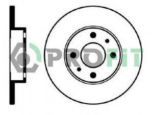 PROFIT 5010-0140 stabdžių diskas 
 Stabdžių sistema -> Diskinis stabdys -> Stabdžių diskas
105412201500, 46403960, 60576335