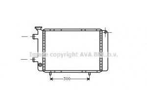 AVA QUALITY COOLING RT2062 radiatorius, variklio aušinimas 
 Aušinimo sistema -> Radiatorius/alyvos aušintuvas -> Radiatorius/dalys
7701349631