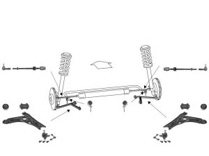 MEYLE WG0452800 vairavimo mechanizmas; rato pakaba 
 Ašies montavimas/vairavimo mechanizmas/ratai -> Prekių paieška pagal schemą