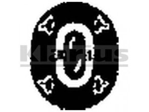 KLARIUS 420131 laikiklis, išmetimo sistema
1244920044, 1244920382, 1264920082