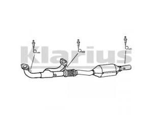 KLARIUS 380352 katalizatoriaus keitiklis 
 Išmetimo sistema -> Katalizatoriaus keitiklis
WCJ000391, WCJ000391, WCJ000391